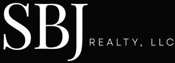 Logo with white initials 'BJ' and the word 'REALTY' on black background.